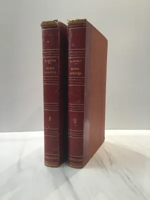 -Count of Monte Cristo First French Illustrated Edition*