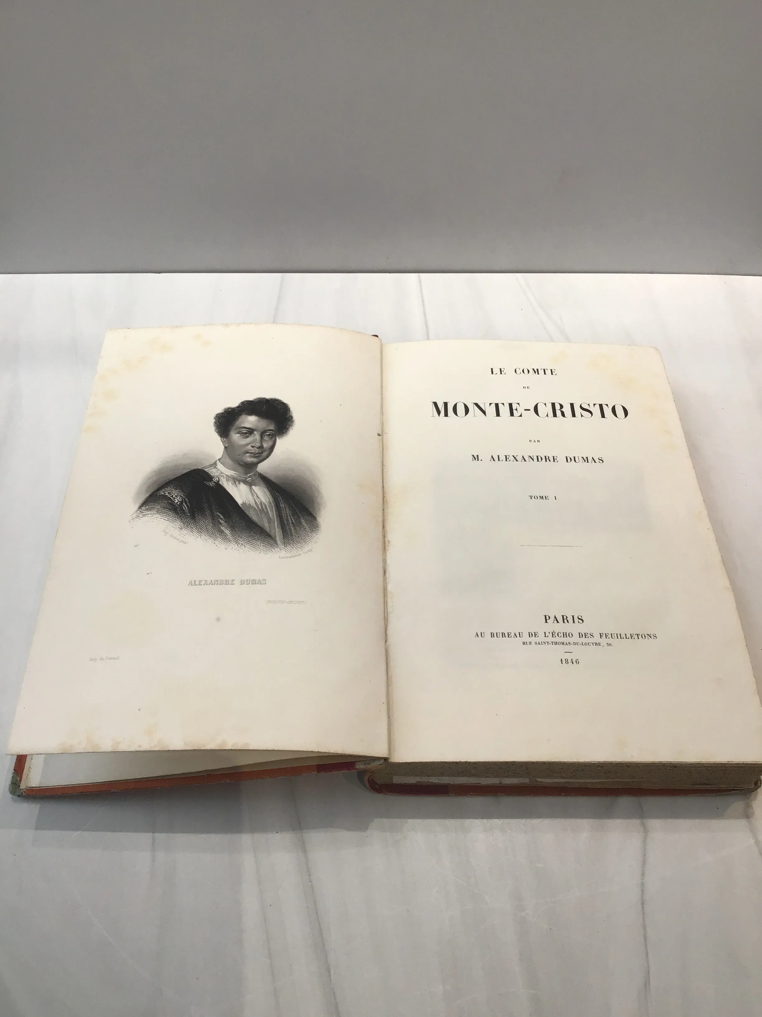 -Count of Monte Cristo First French Illustrated Edition*