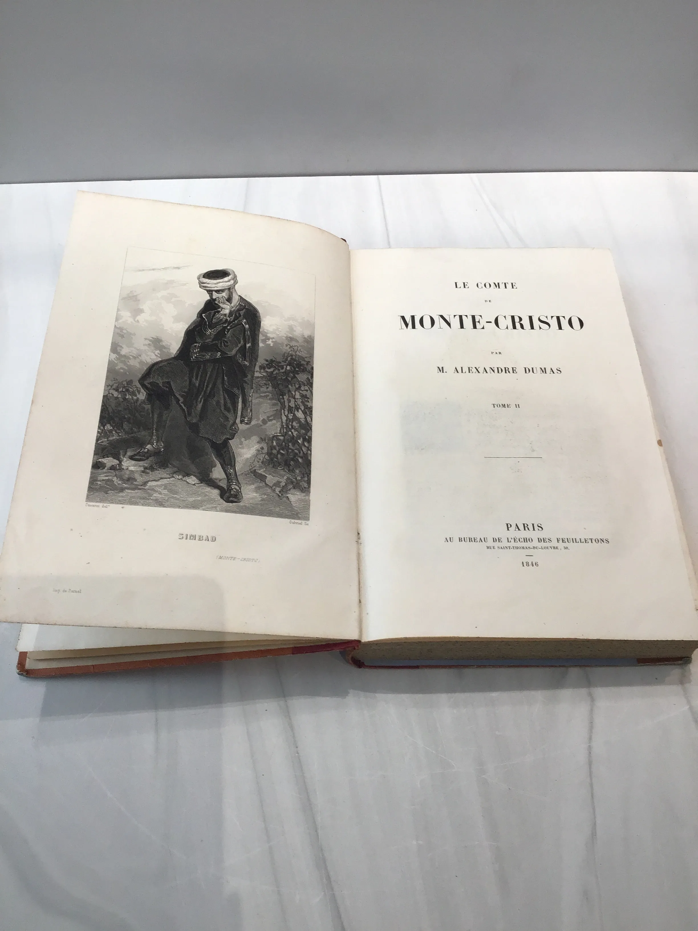 -Count of Monte Cristo First French Illustrated Edition*
