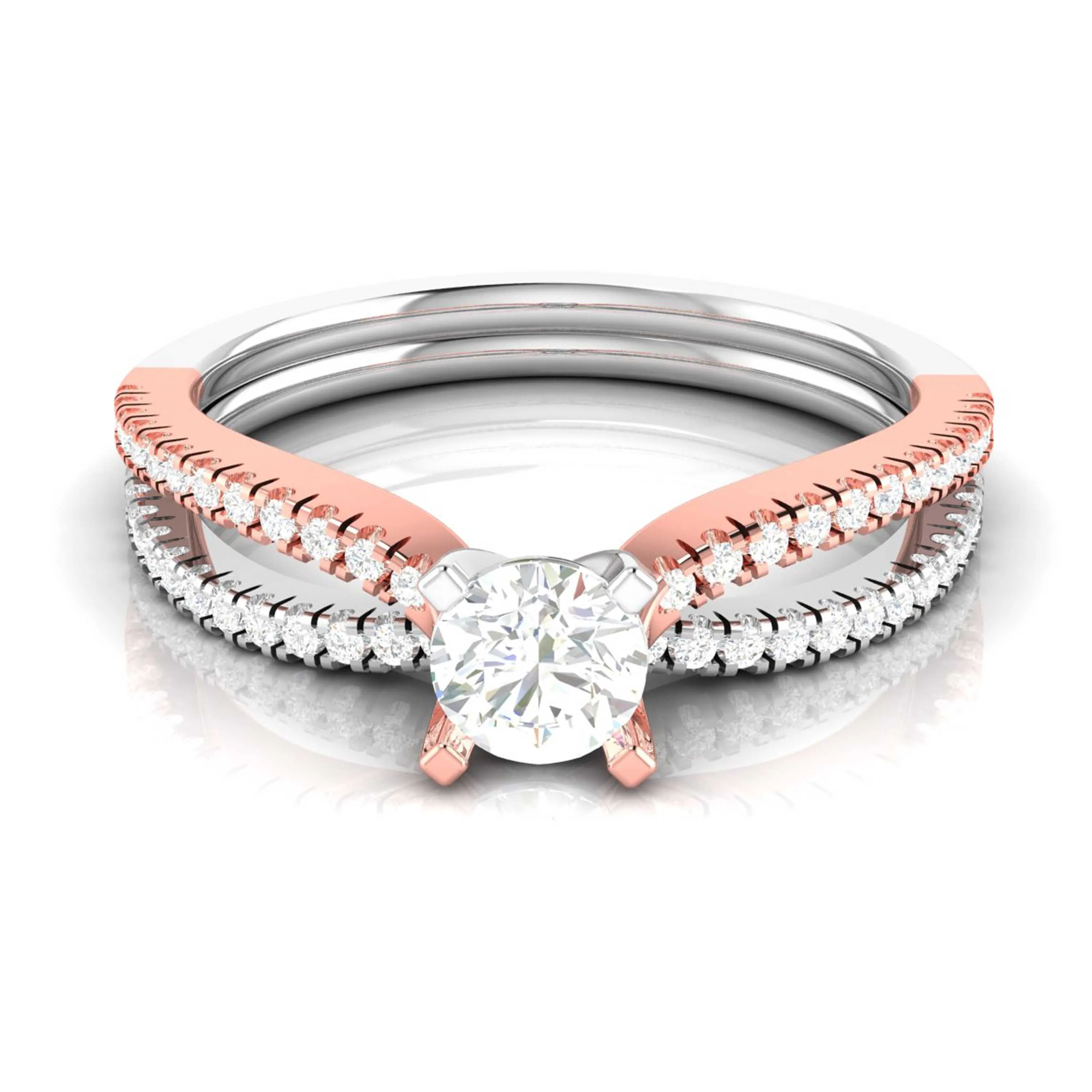 0.5 CT Dazzling Solitaire Diamond Ring