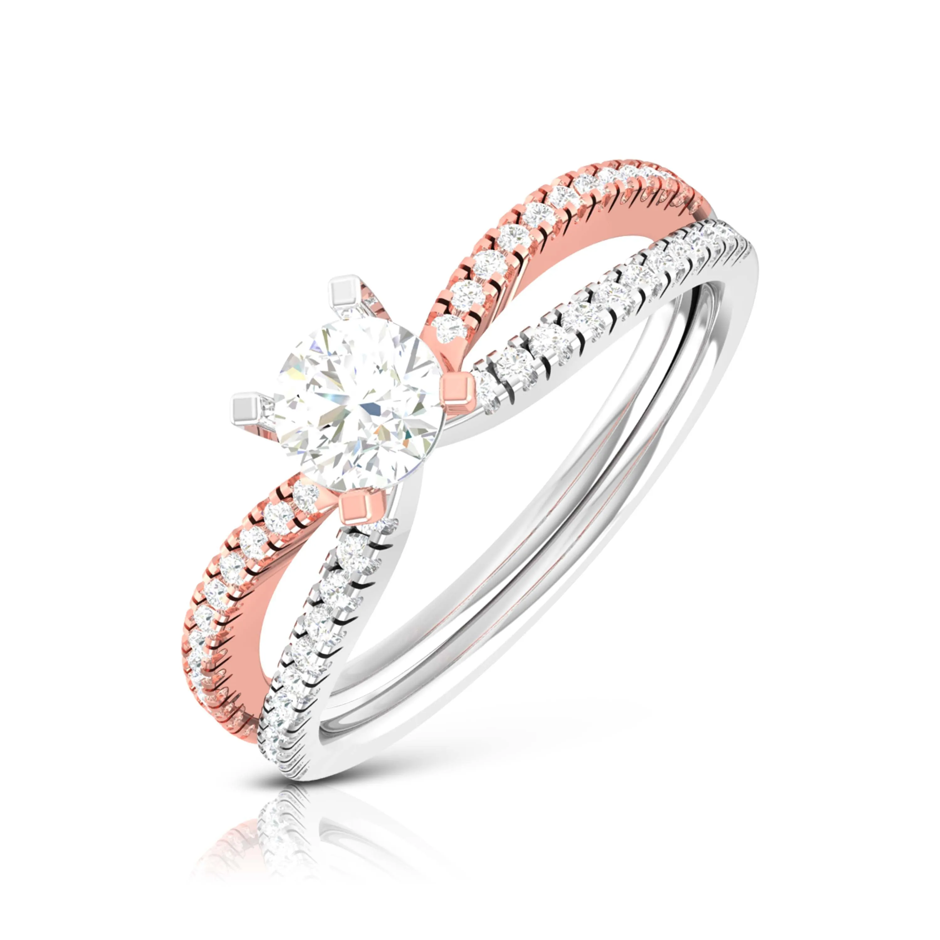 0.5 CT Dazzling Solitaire Diamond Ring