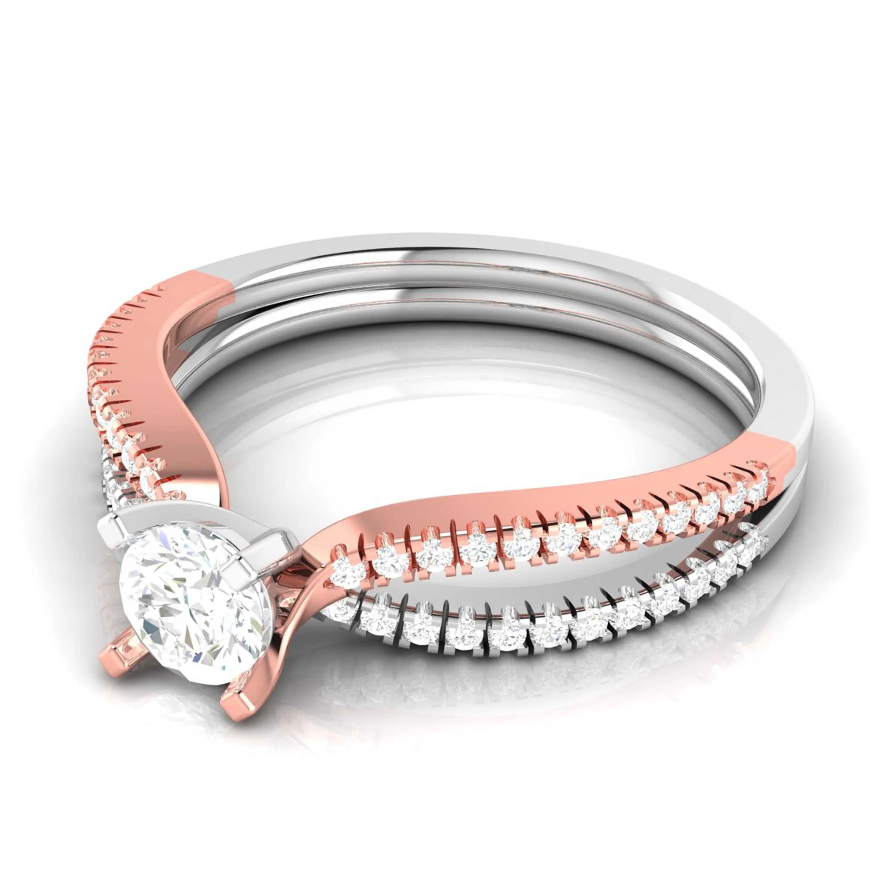 0.5 CT Dazzling Solitaire Diamond Ring