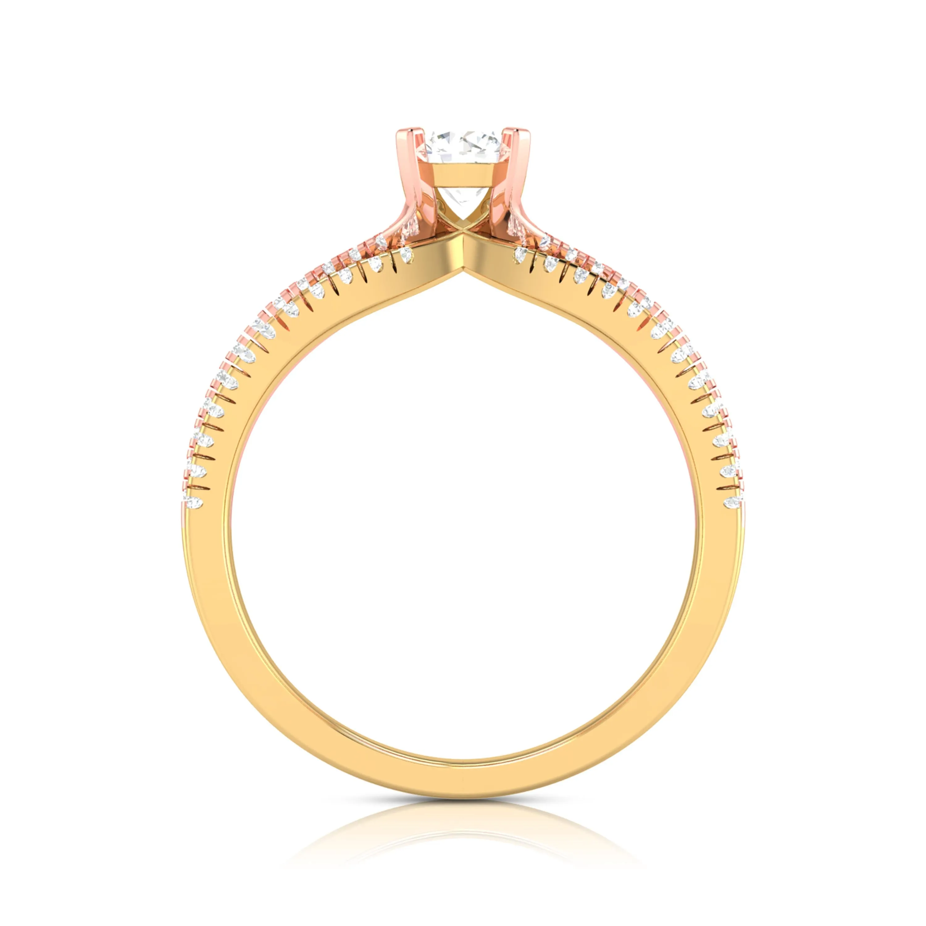 0.5 CT Dazzling Solitaire Diamond Ring