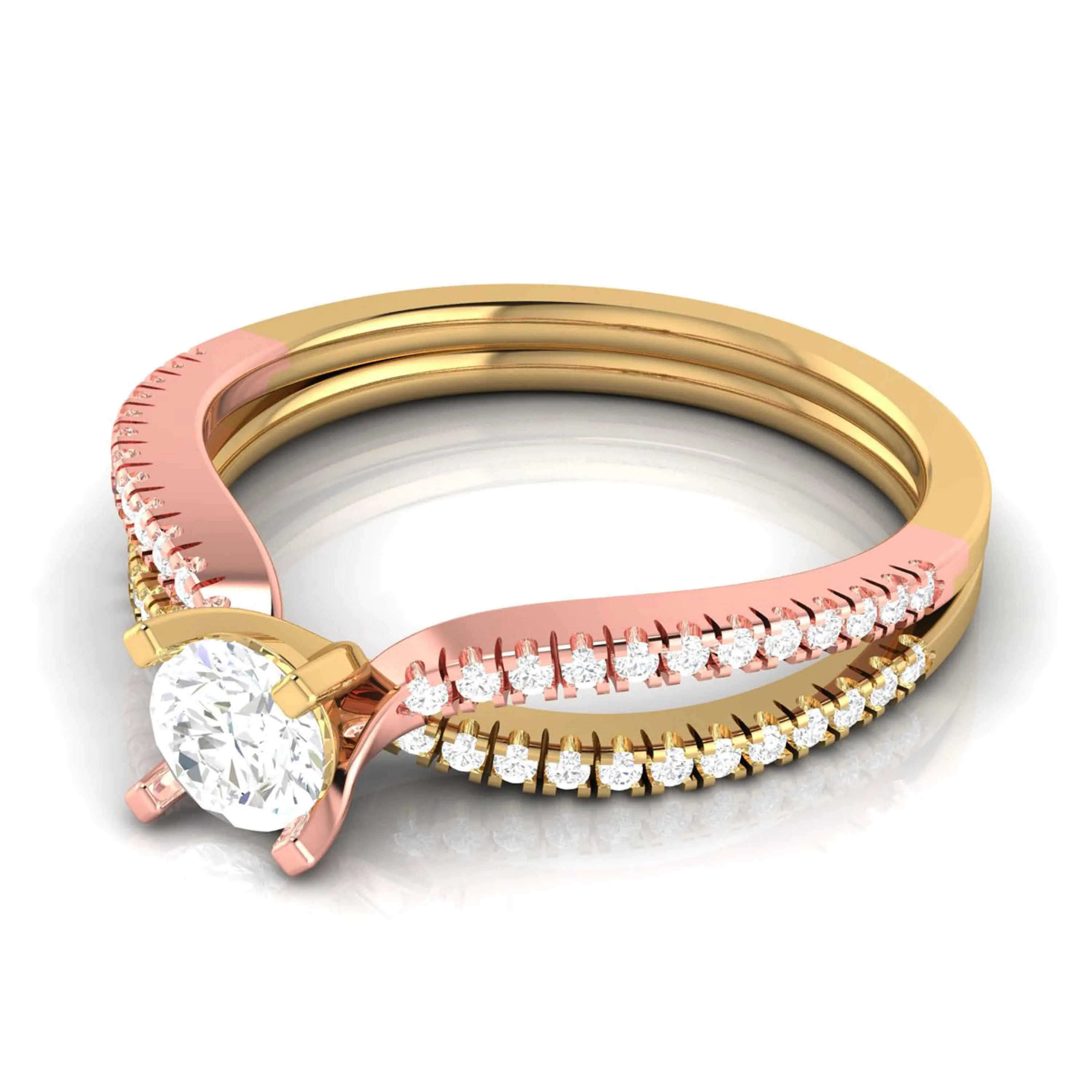 0.5 CT Dazzling Solitaire Diamond Ring