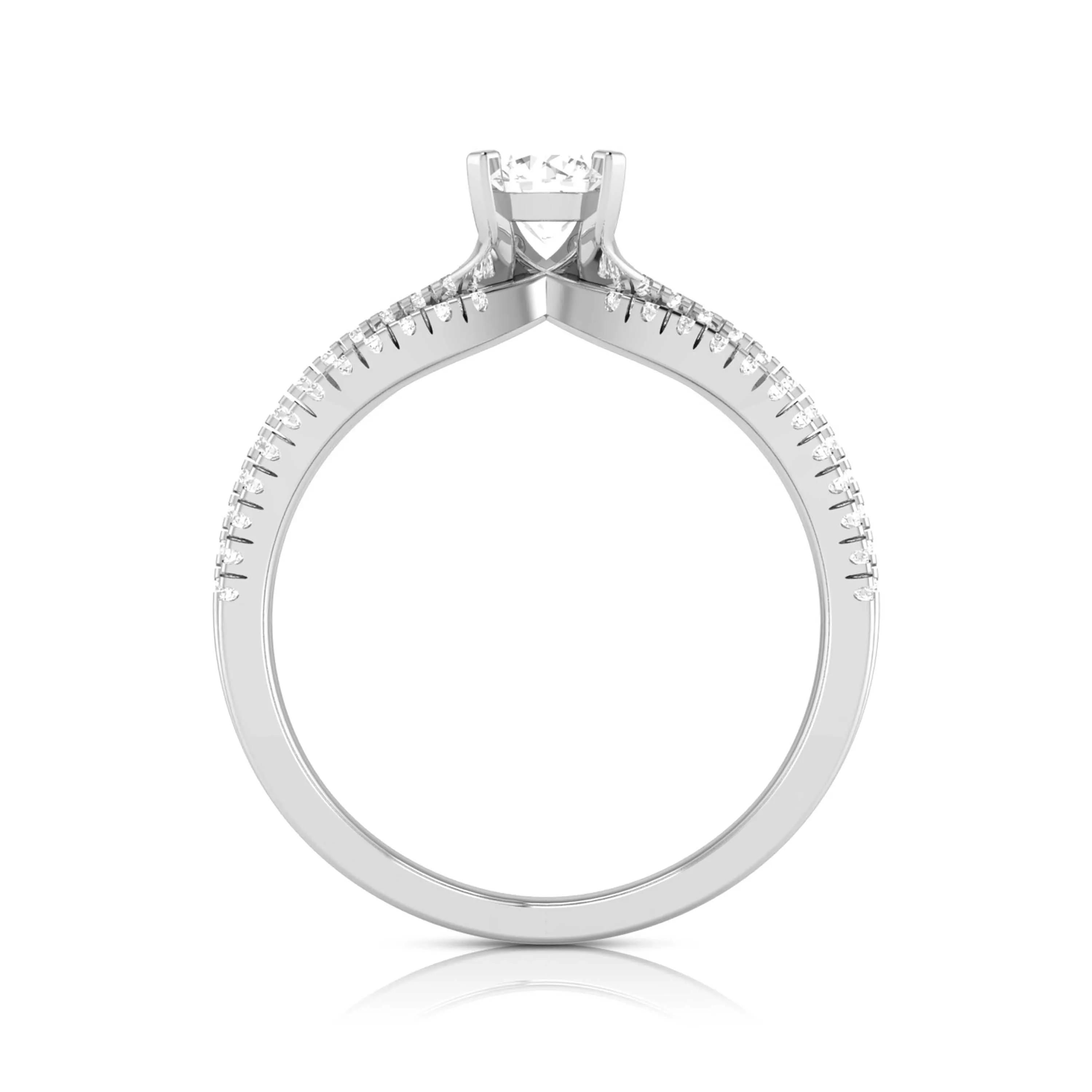 0.5 CT Dazzling Solitaire Diamond Ring