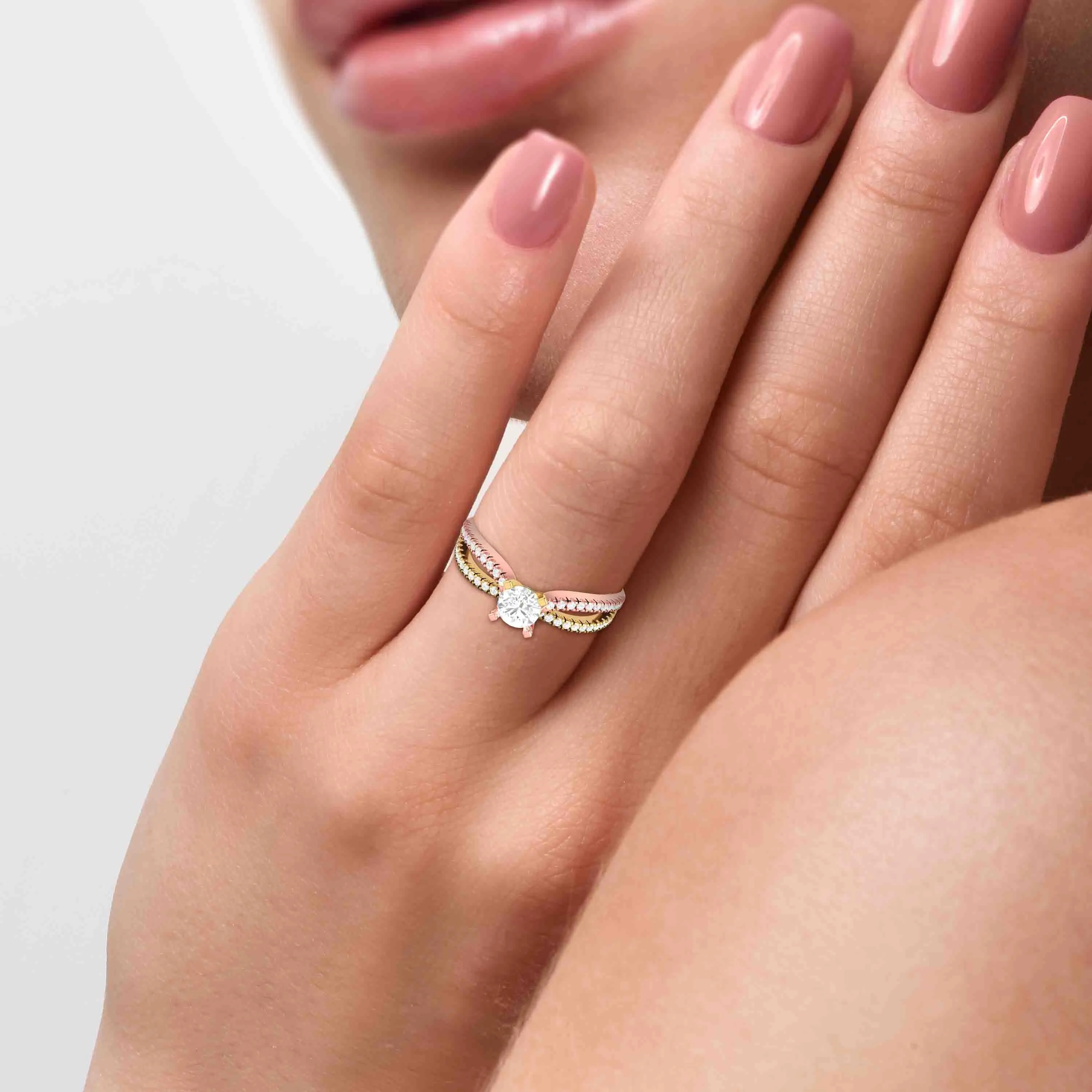 0.5 CT Dazzling Solitaire Diamond Ring