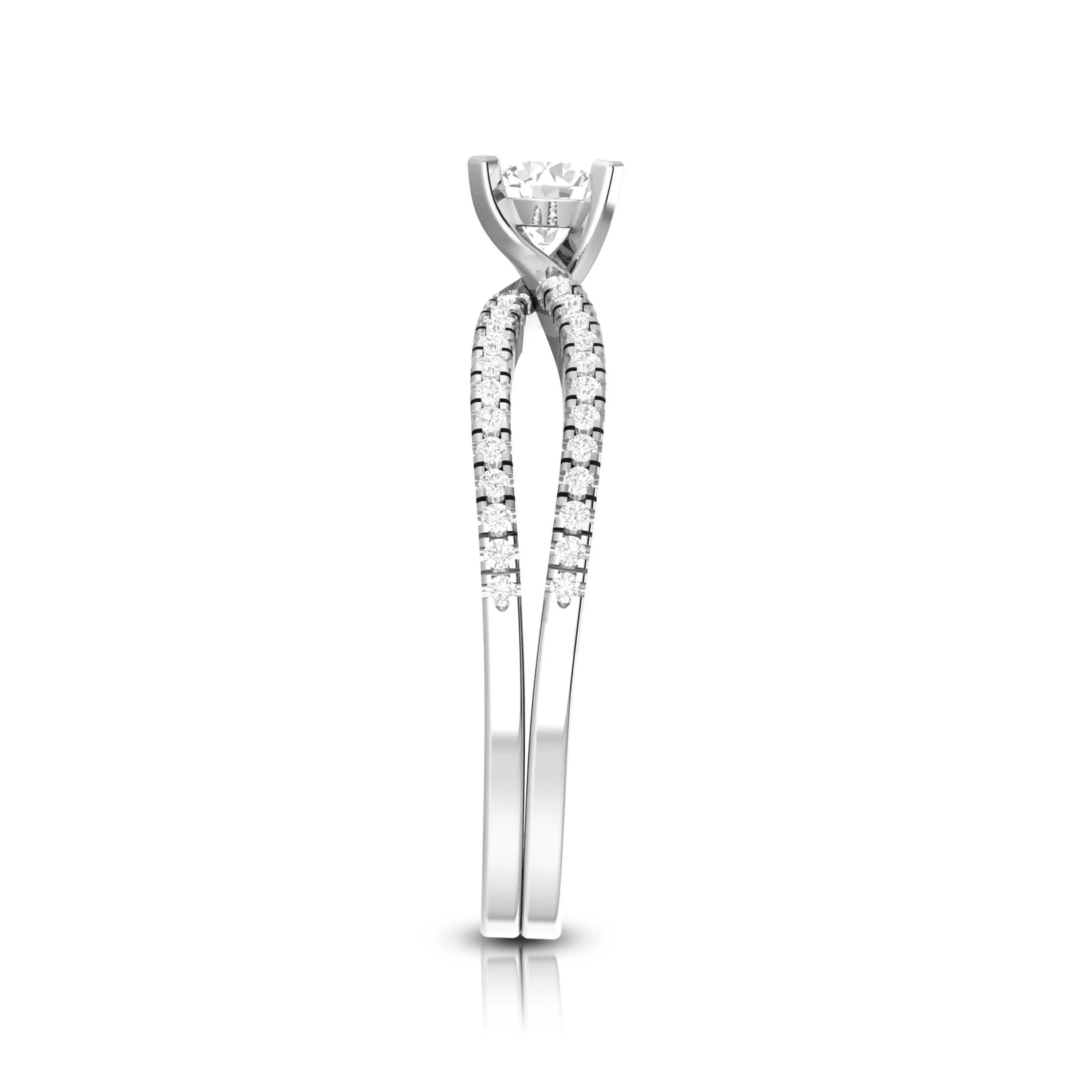 0.5 CT Dazzling Solitaire Diamond Ring