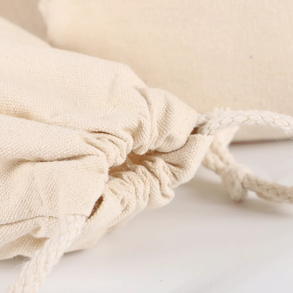 18 x 25cm Cotton Drawstring Pouch