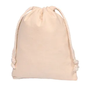 18 x 25cm Cotton Drawstring Pouch