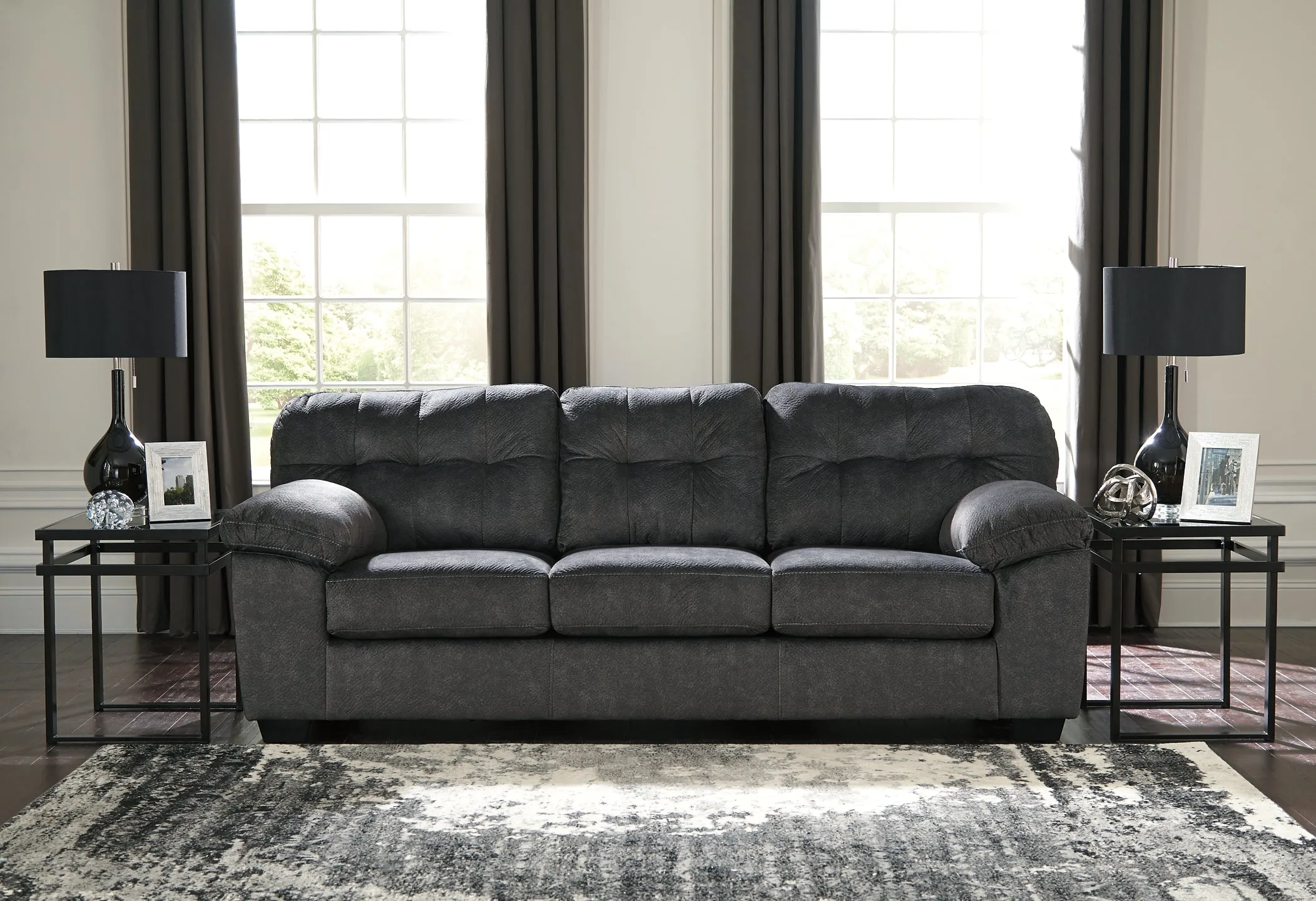 Accrington Sofa and Loveseat with Recliner