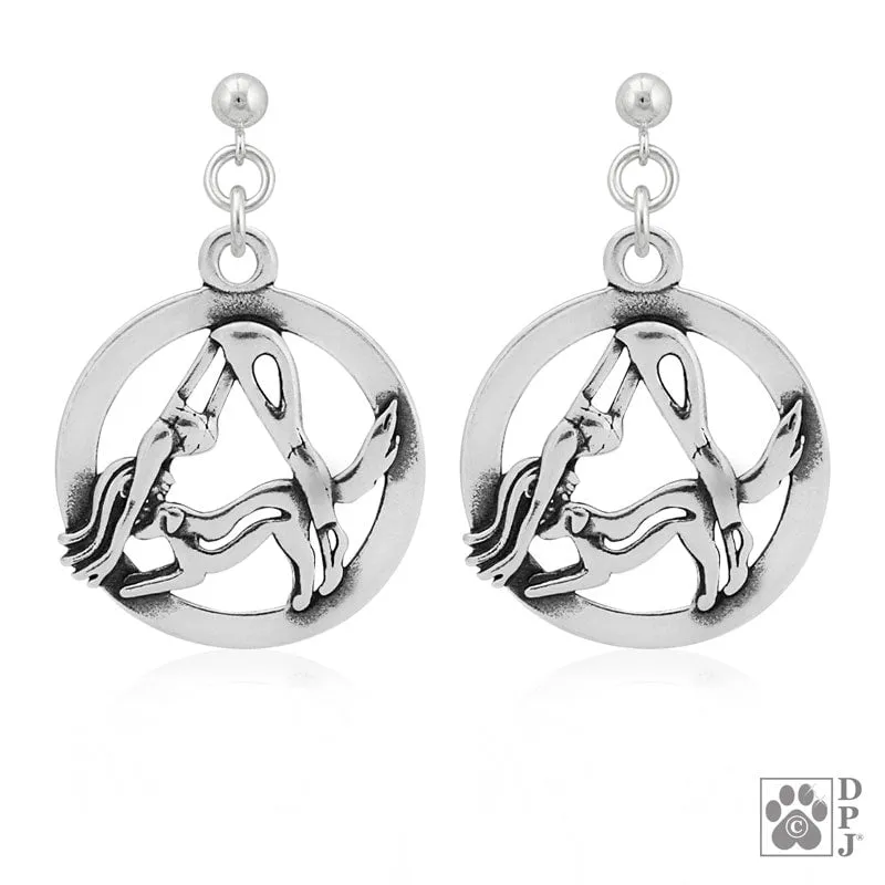 Adho Mukha Svanasana Earrings
