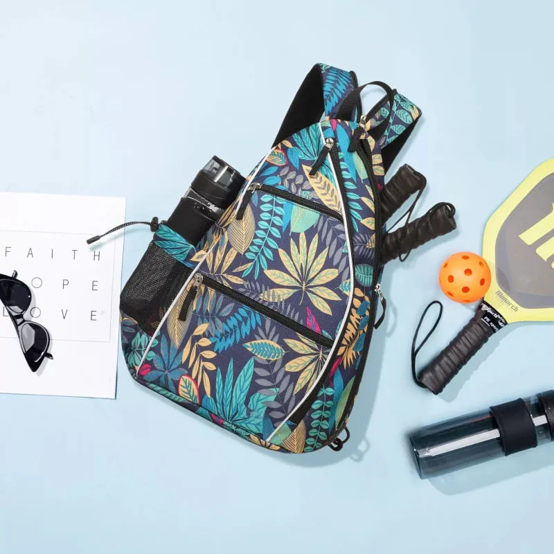 Adjustable Pickleball Tennis Backpack with Fence Hook