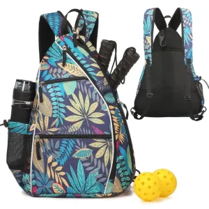 Adjustable Pickleball Tennis Backpack with Fence Hook