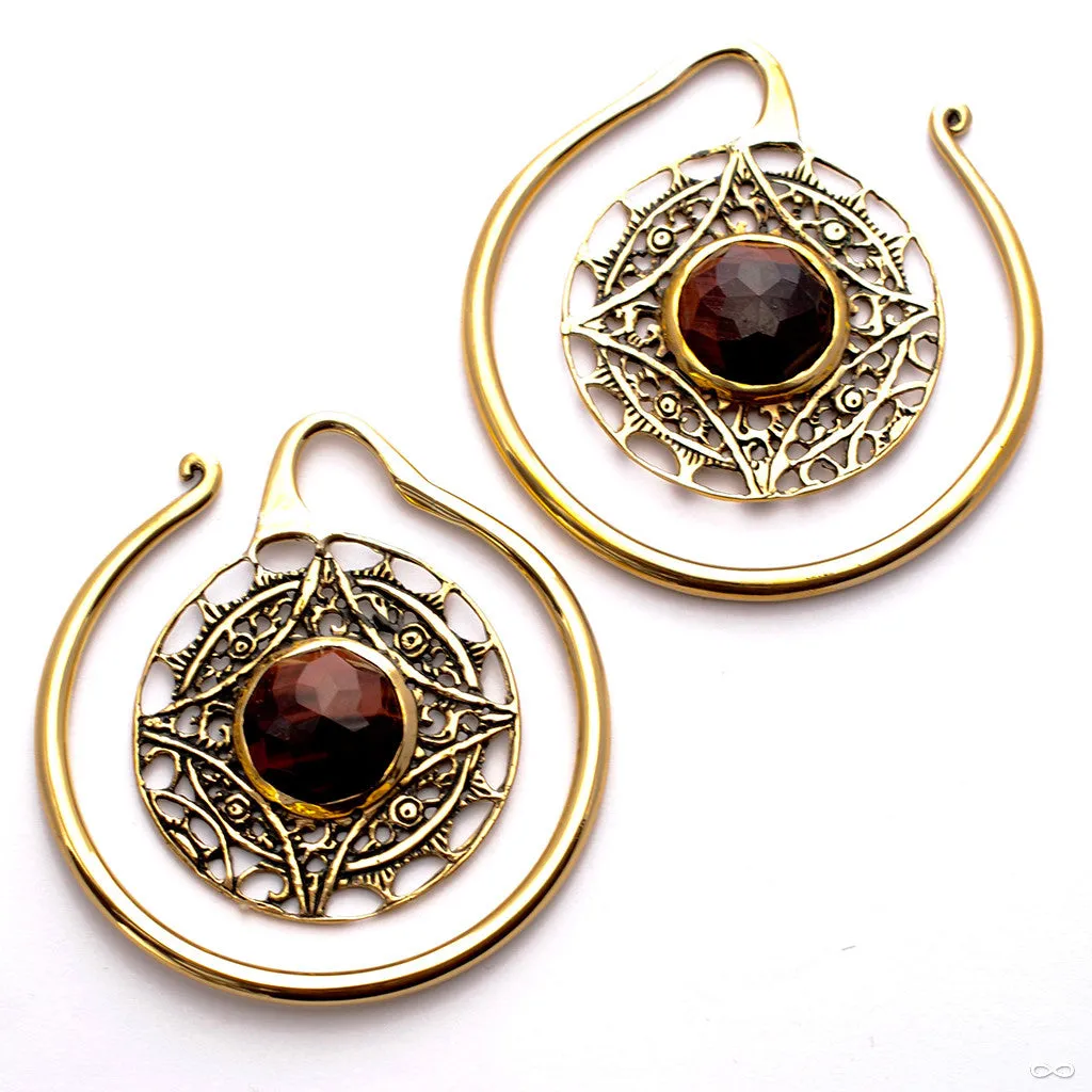 Aether Puj Ju Circles with Red Tiger’s Eye from Diablo Organics