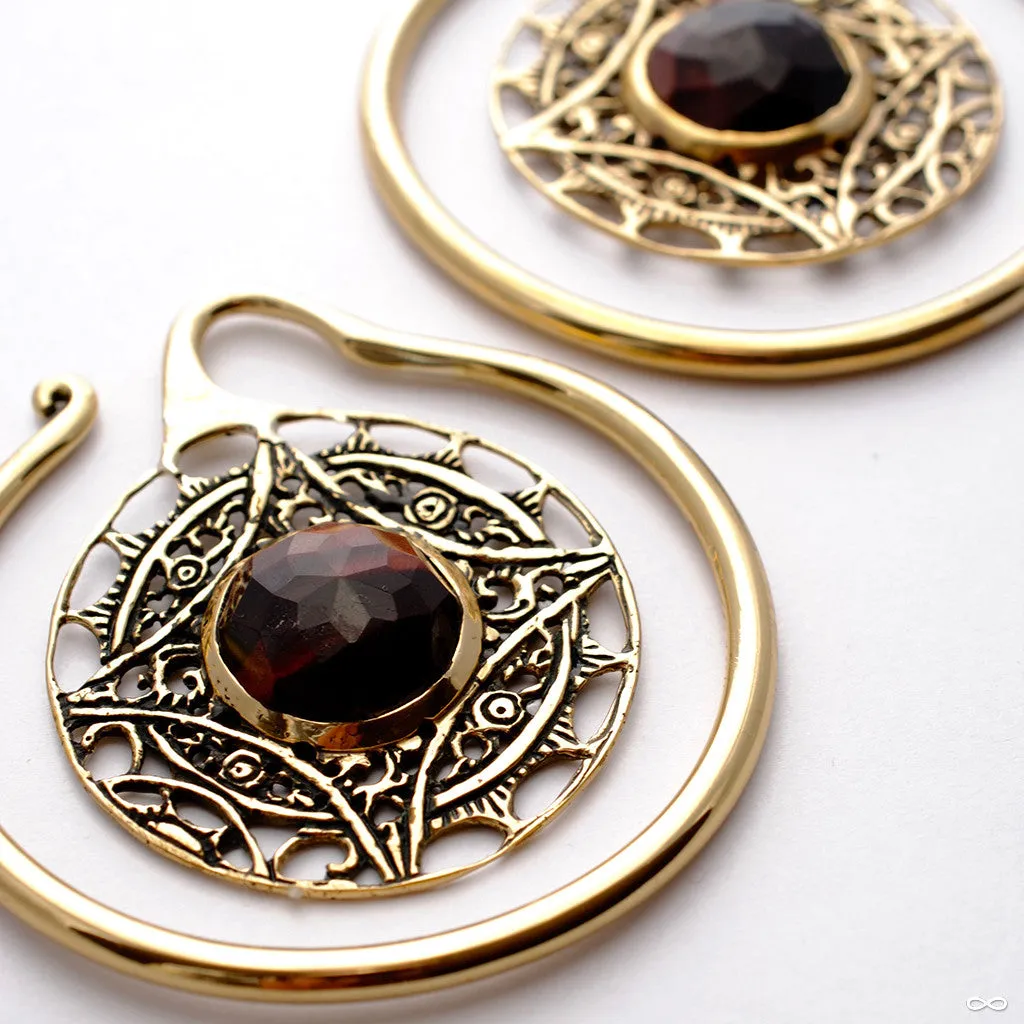 Aether Puj Ju Circles with Red Tiger’s Eye from Diablo Organics