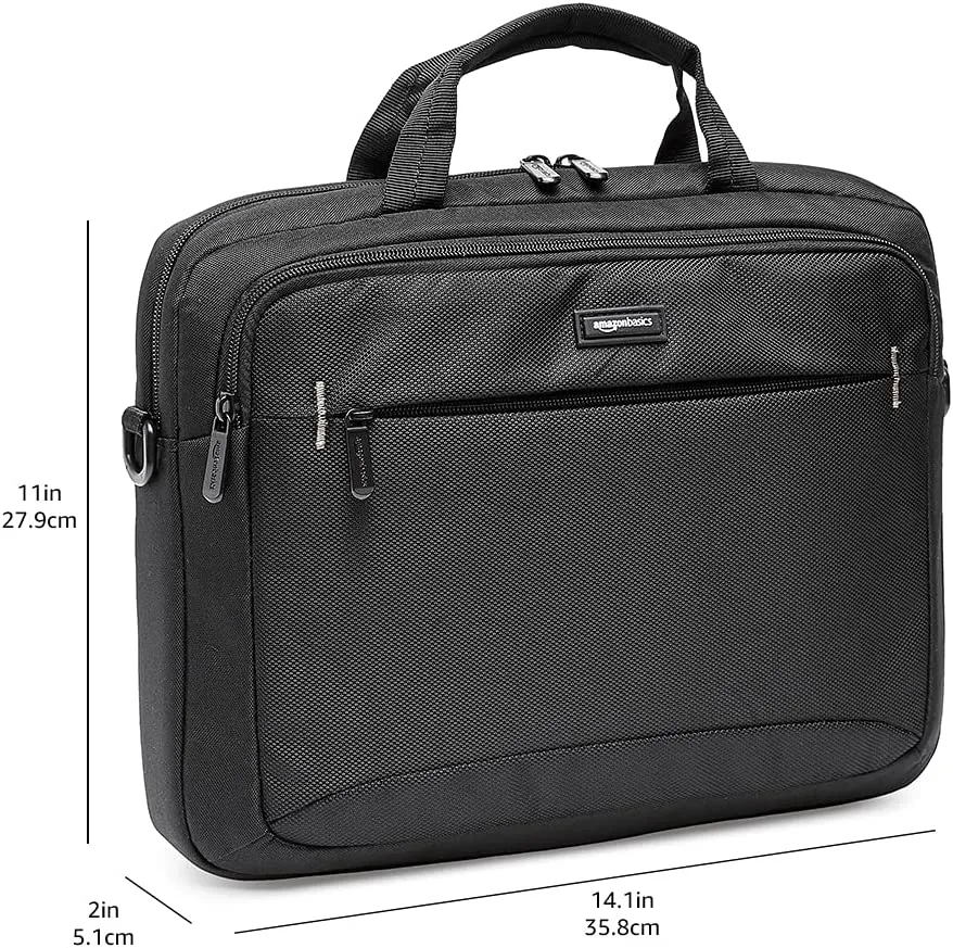 Amazon Basics 14-Inch Tablet Bag, Black