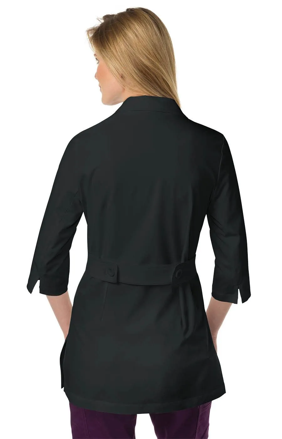 Amber Lab Coat by KOI XXS-3X / Black