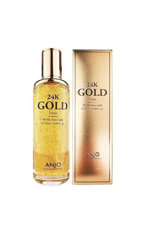 [ANJO] Professional 24K Gold Toner (120Ml /4.06 fl.oz.)