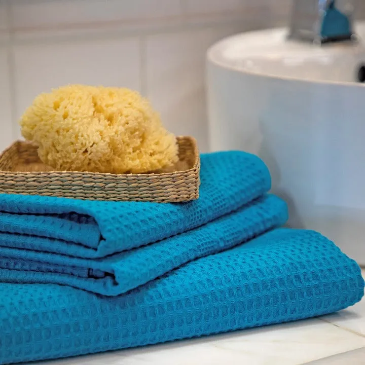 Aqua Towel Set, Classic Style