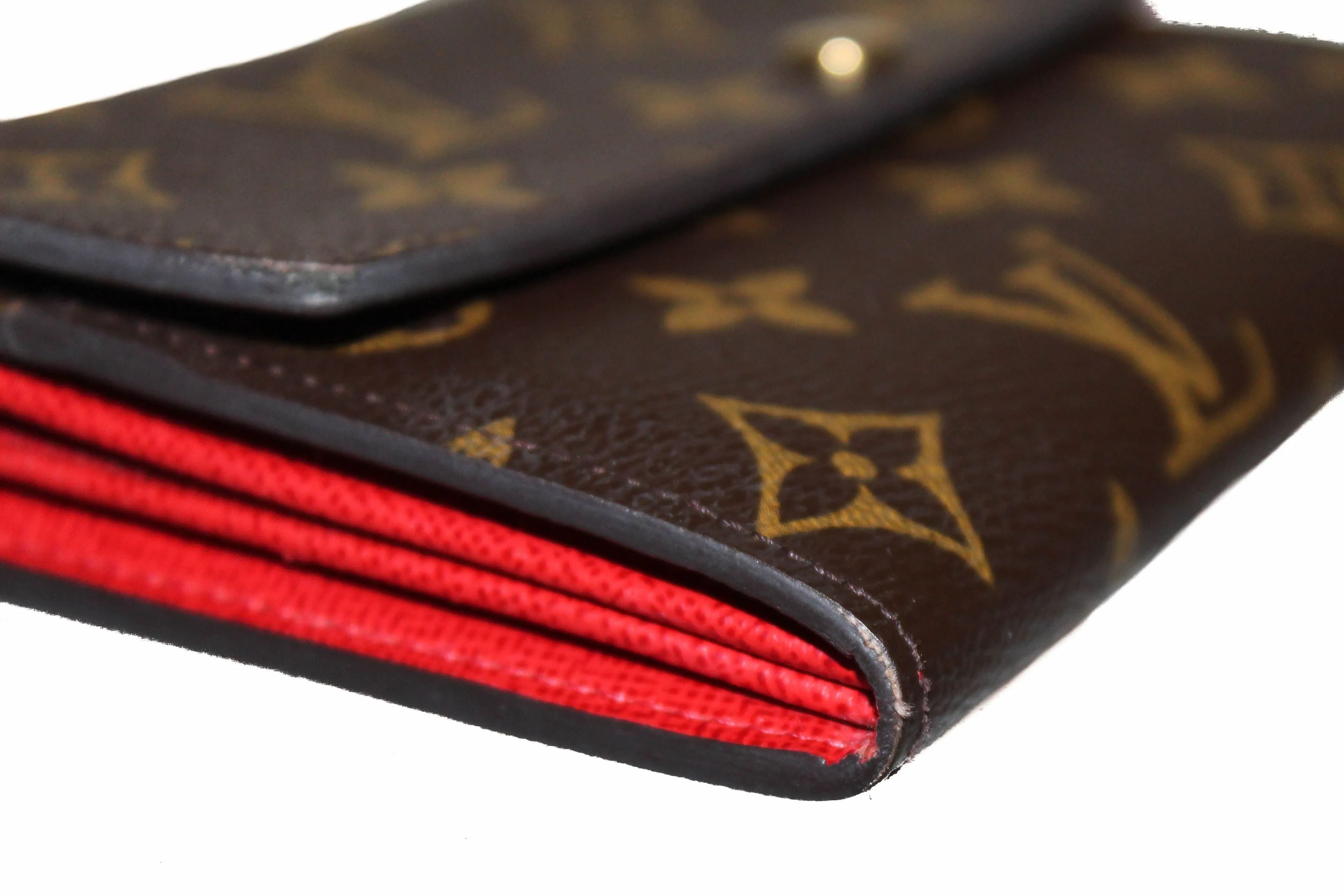 Authentic Louis Vuitton Limited Edition Monogram Groom Sarah Wallet