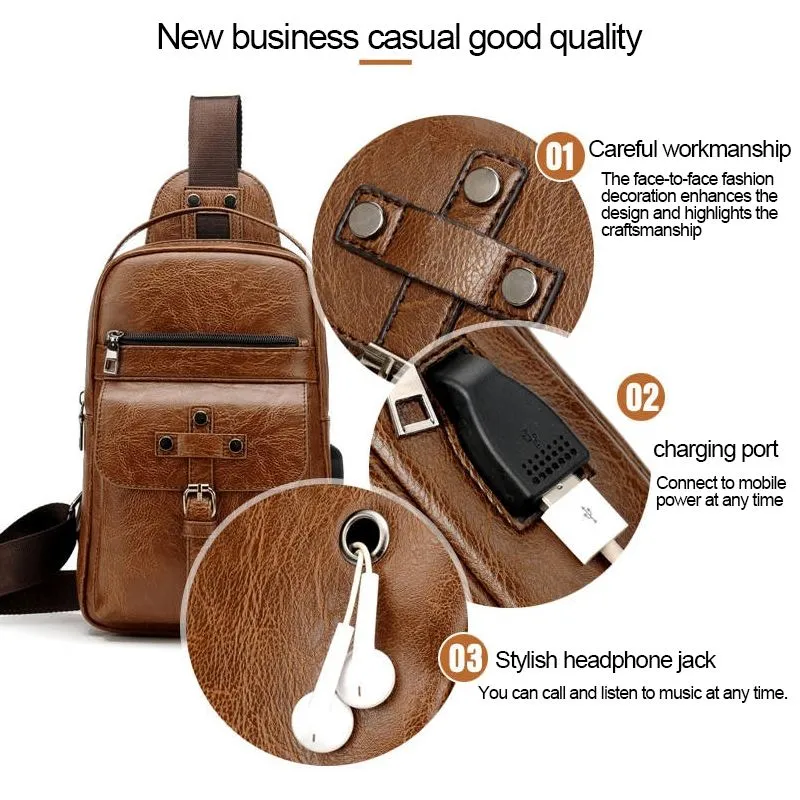 Backpack Waist Shoulder bag compatible with Ebook, Tablet and for AllCall S10 (2019) - Black