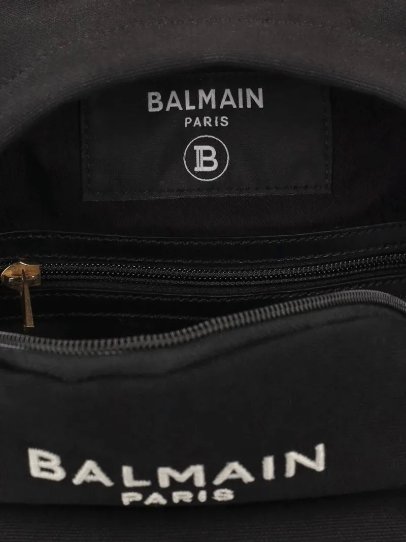 BALMAIN KIDS LOGO EMBROIDERED BACKPACK