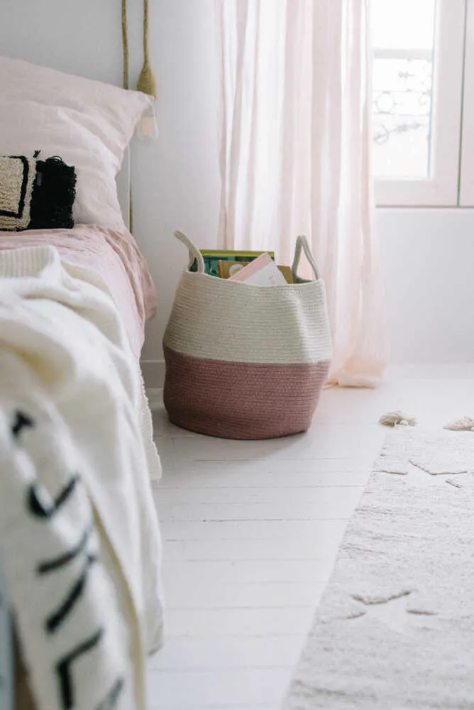 Basket Zoco Ash Rose - Natural  - Morocco