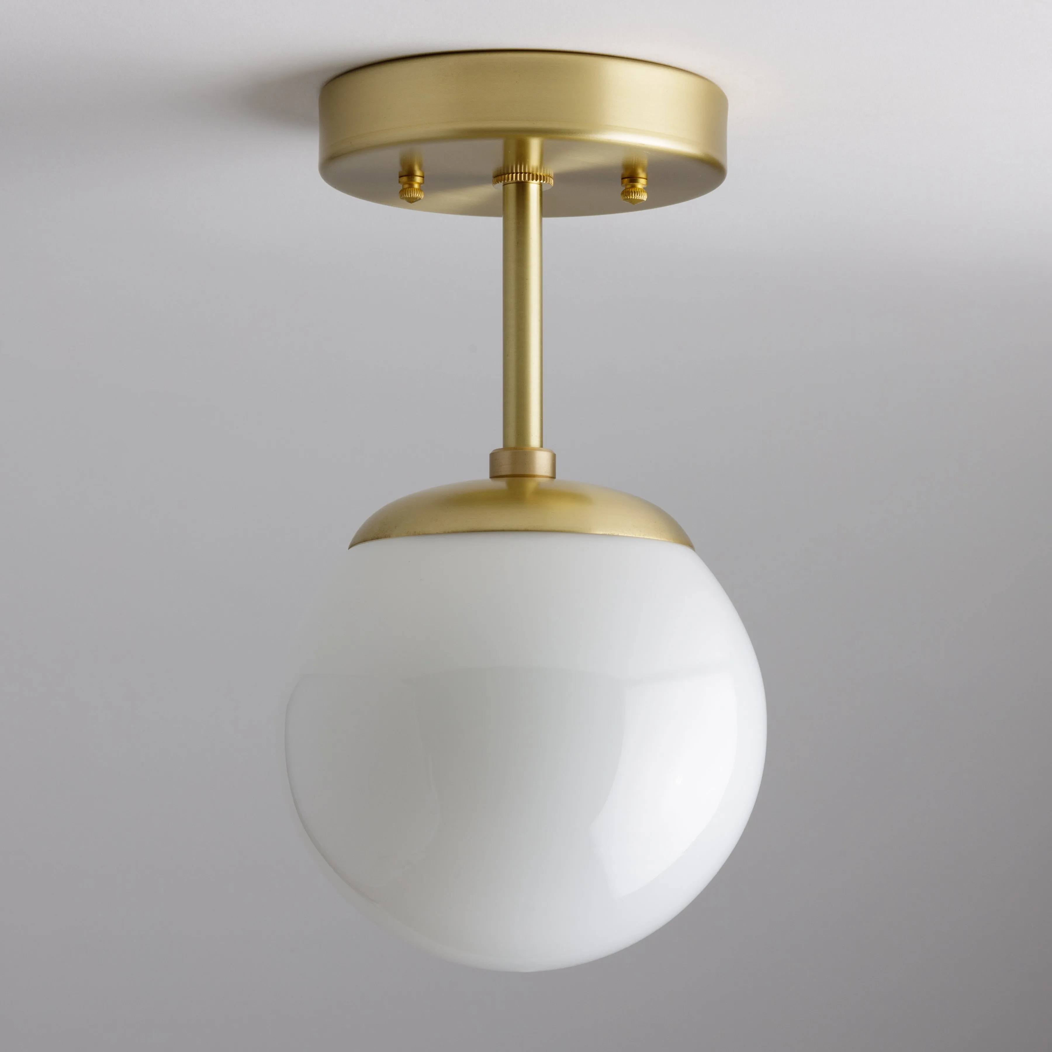 Bennington (Opal) | Modern Semi-Flush
