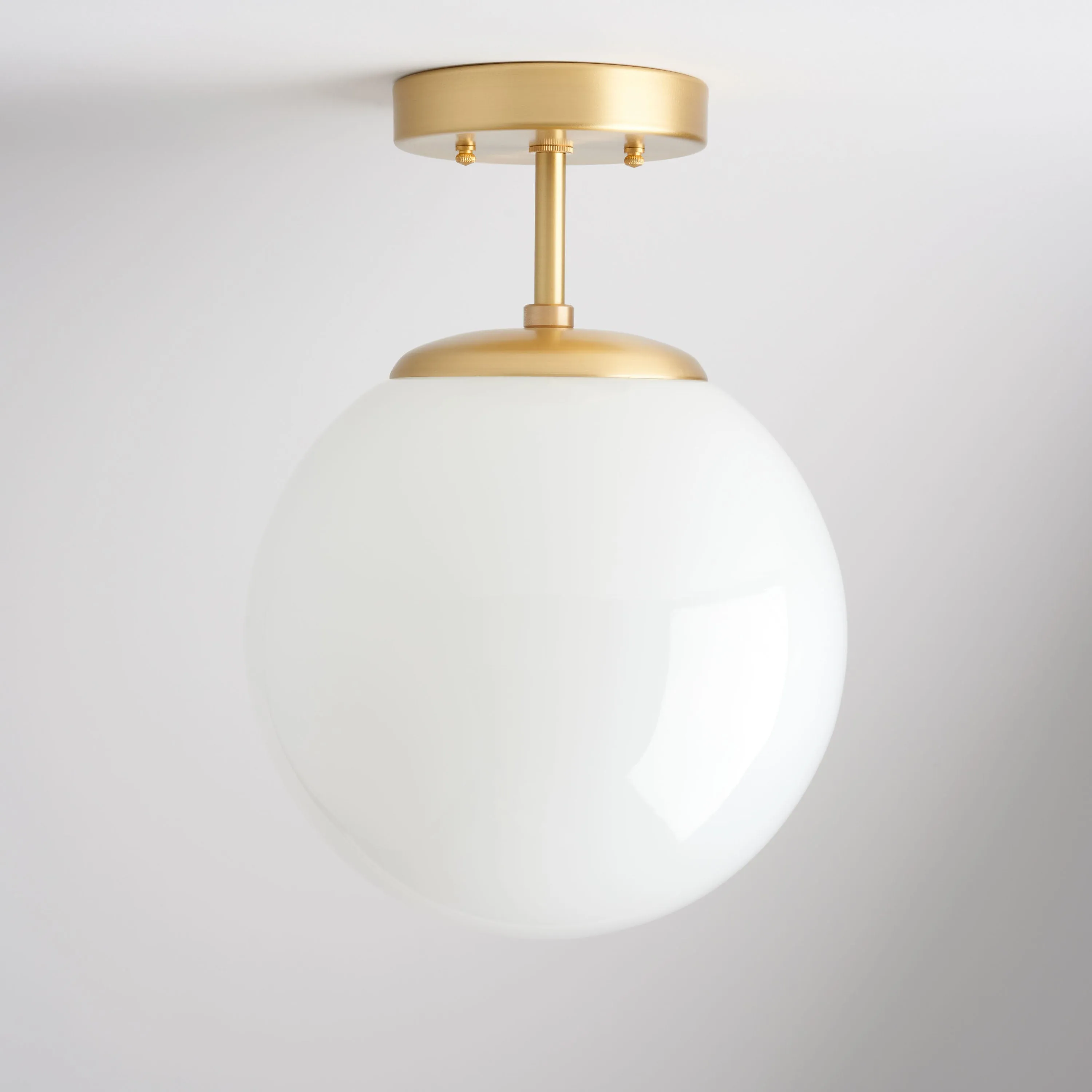 Bennington (Opal) | Modern Semi-Flush