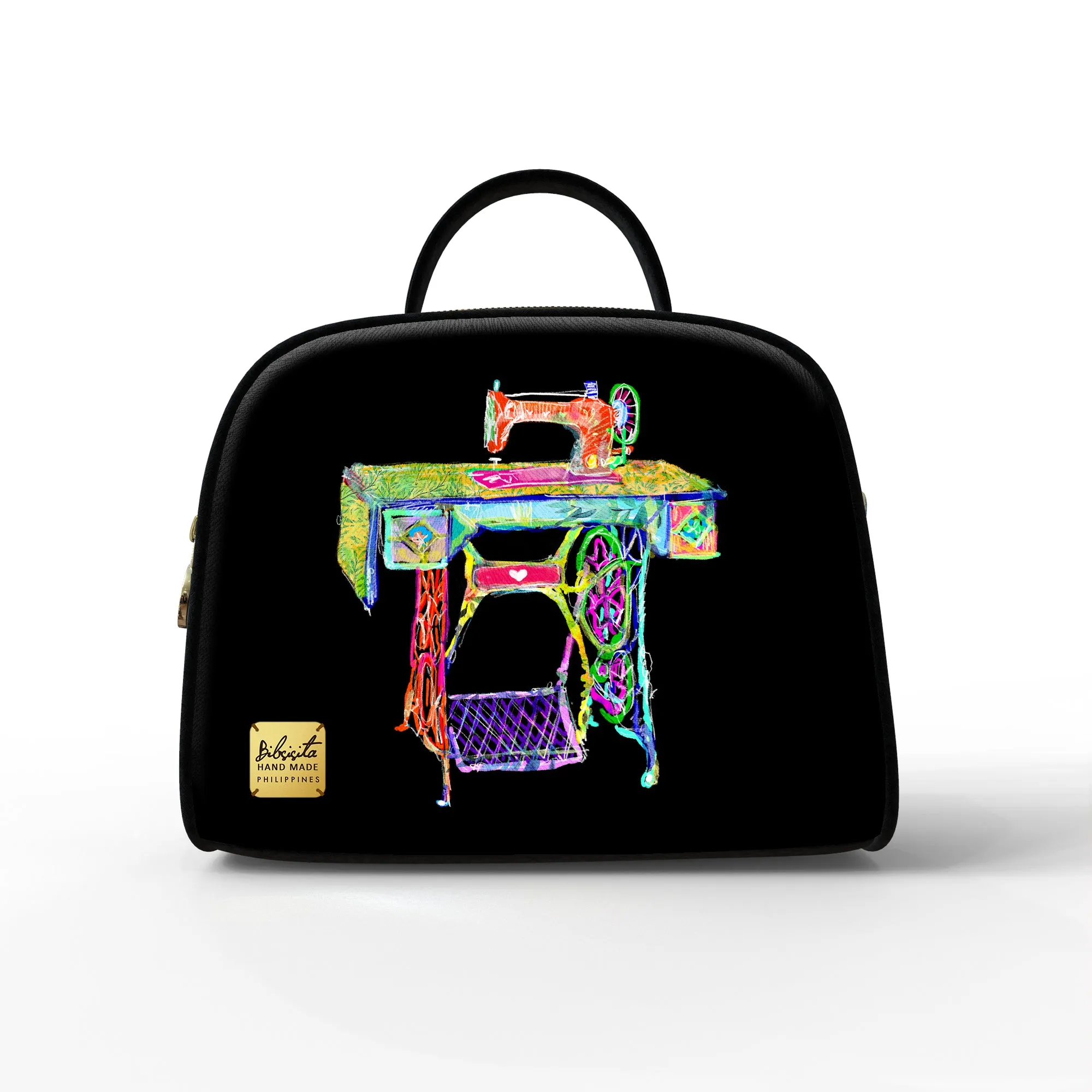 Bibsisita Handbag with strap - Sewing Machine