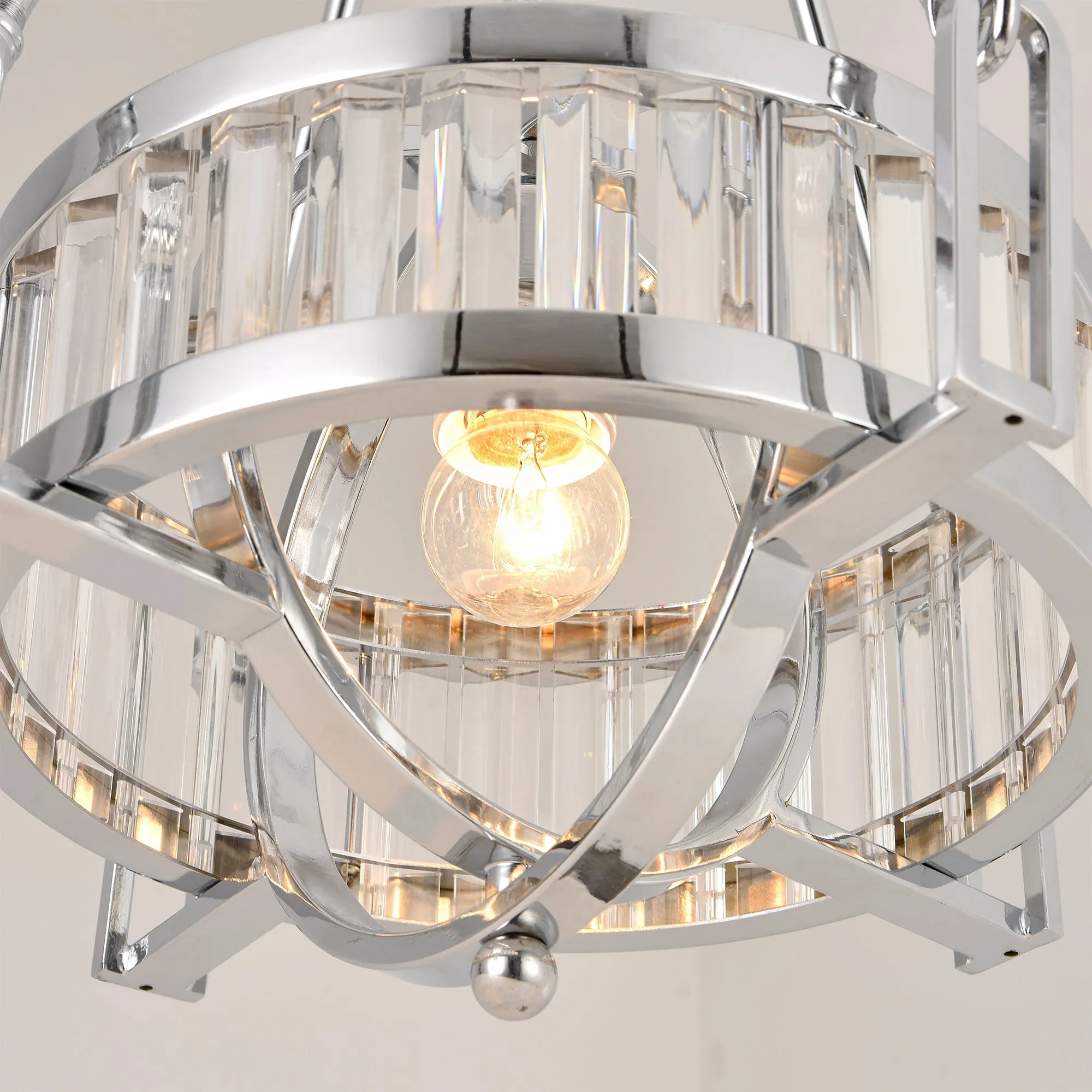 Bistro Collection  Metal & Glass Pendant Lights
