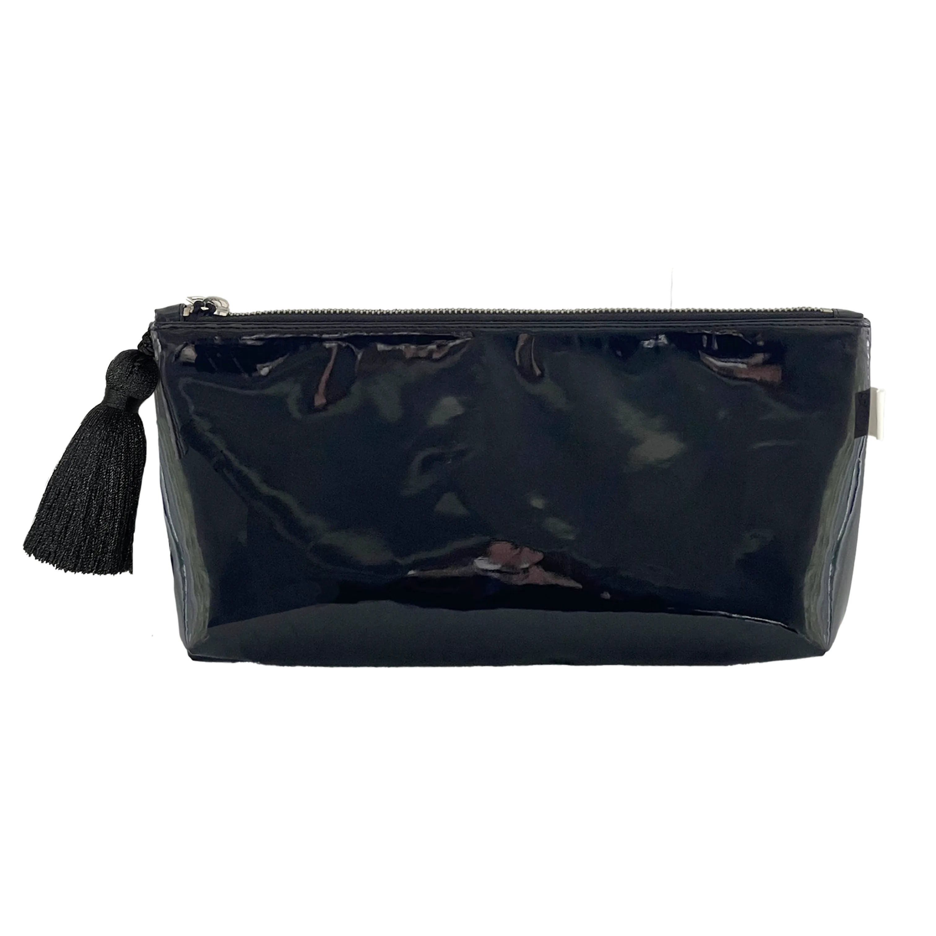 Black Metallic Hold Me Clutch