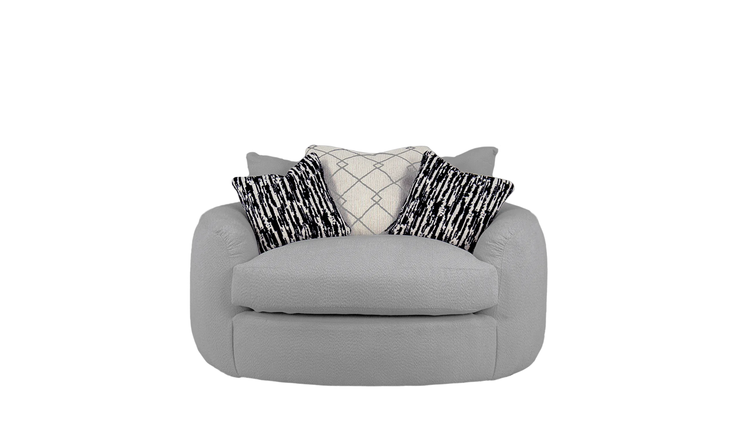 Bow Swivel Cuddler Sofa