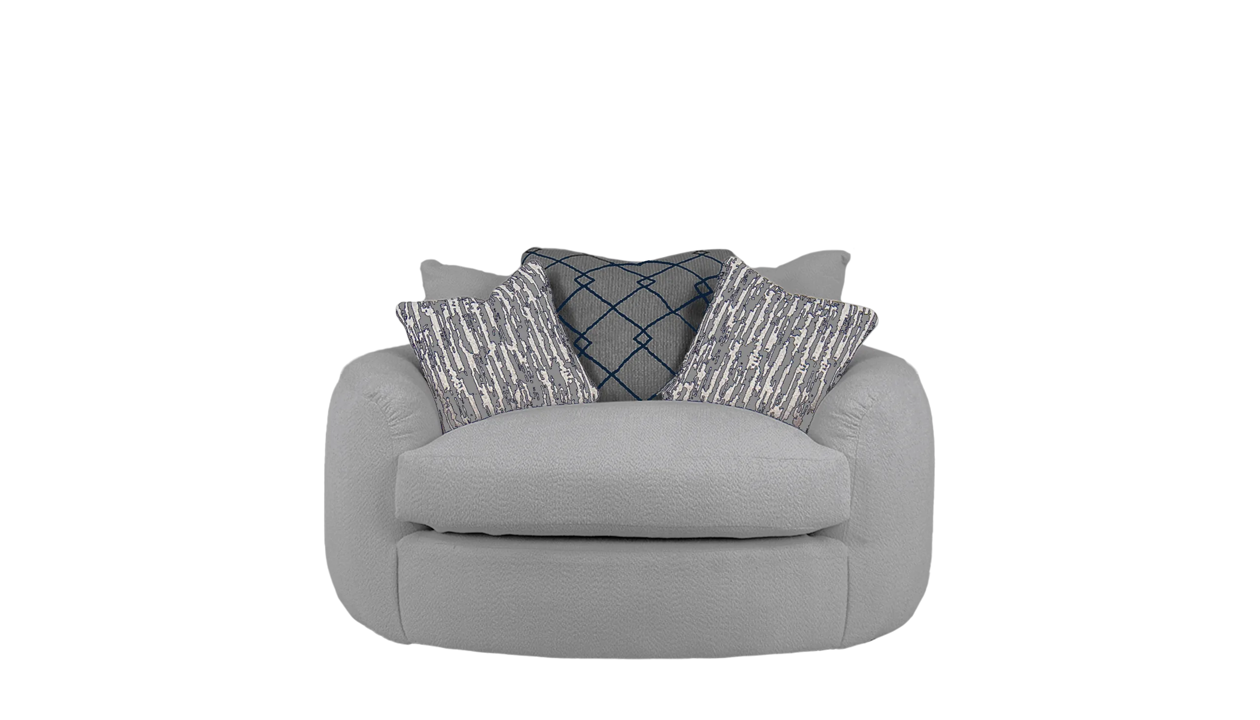Bow Swivel Cuddler Sofa