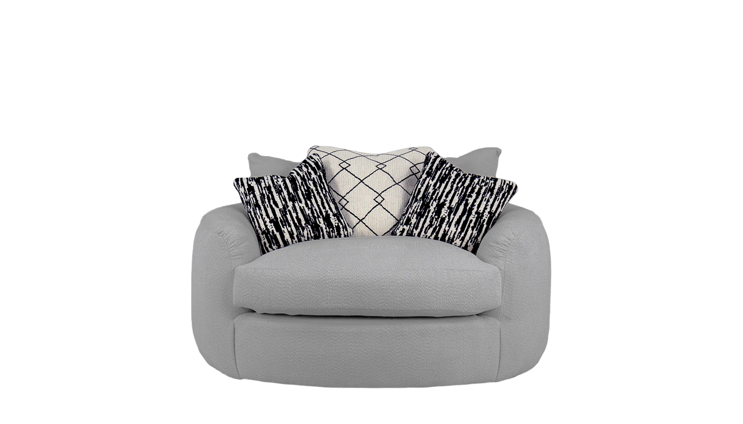 Bow Swivel Cuddler Sofa