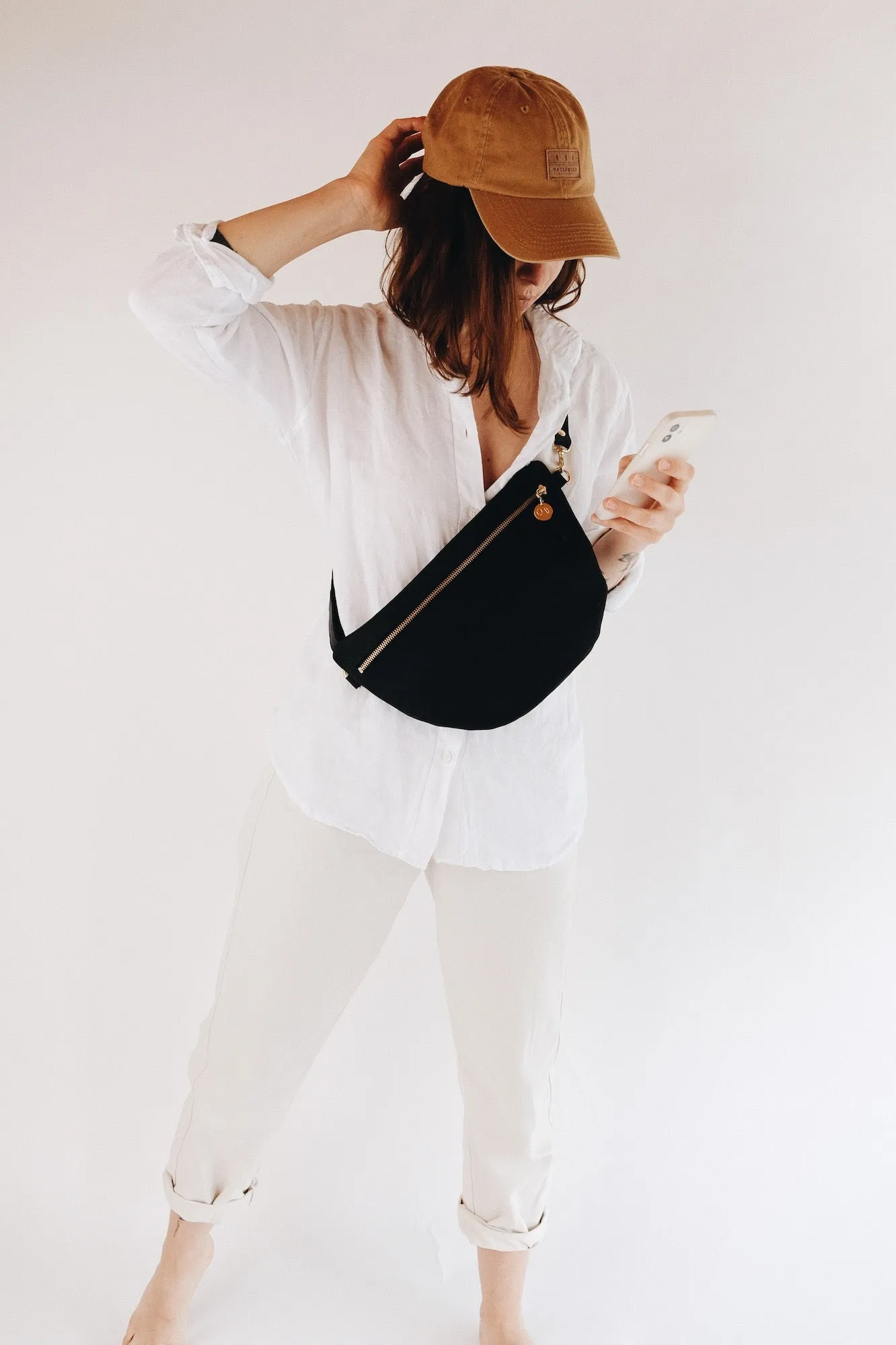 Brusttasche HALFMOON | schwarz