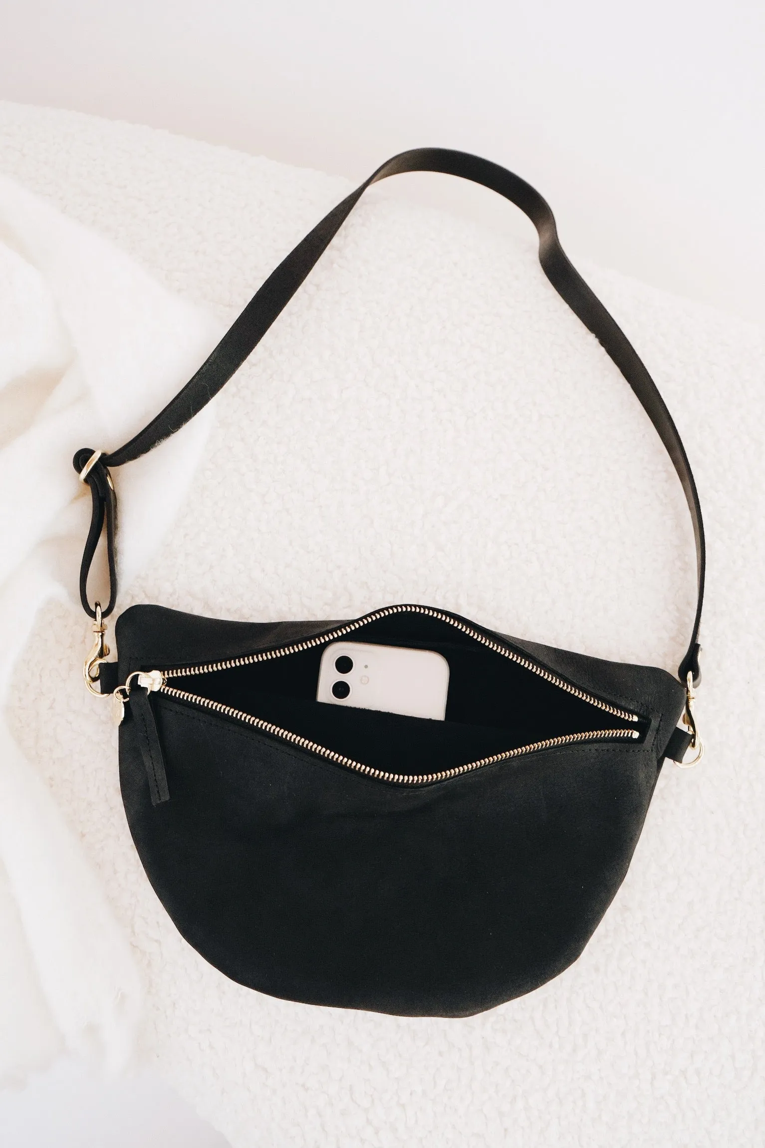 Brusttasche HALFMOON | schwarz