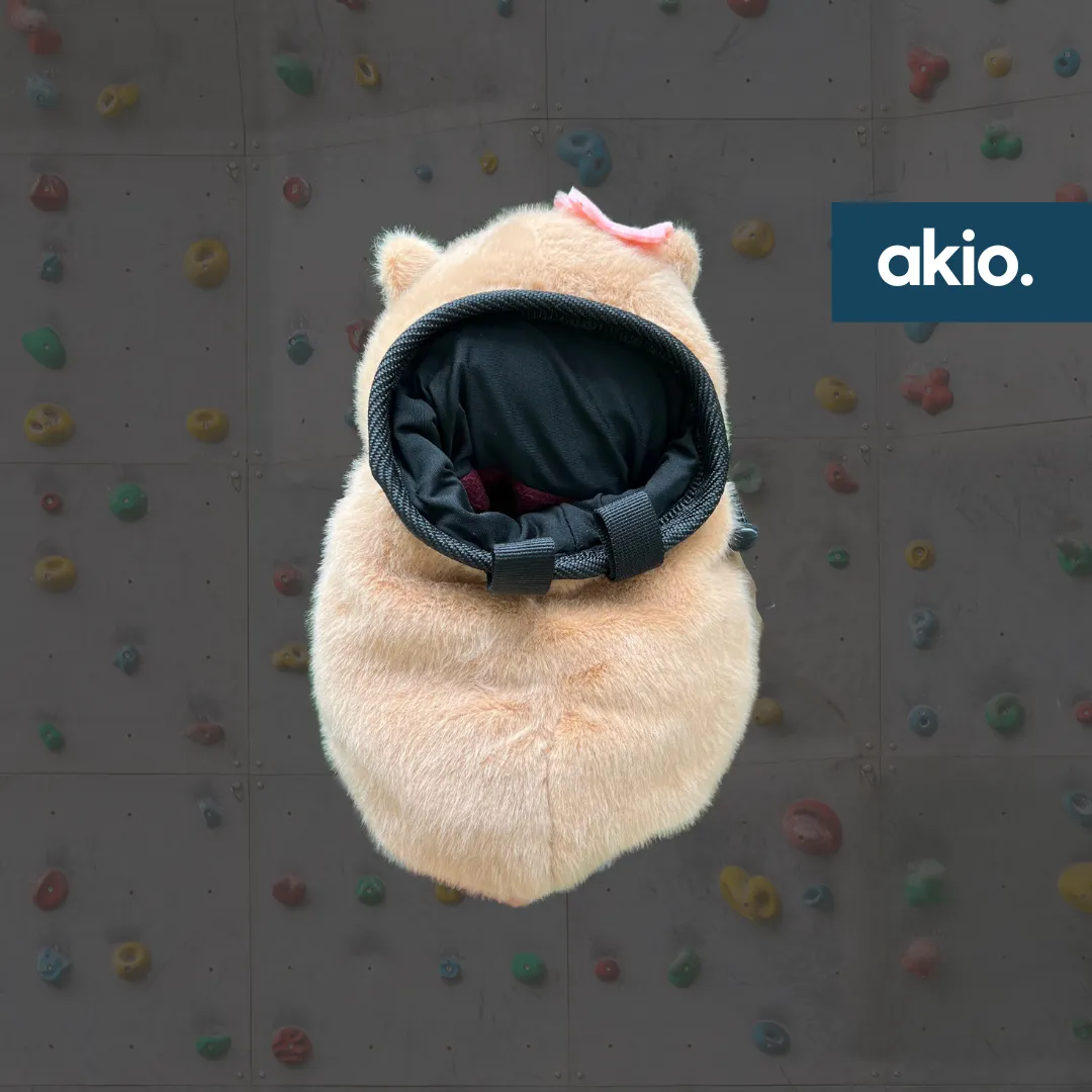 Capybara with Flower Chalk Bag