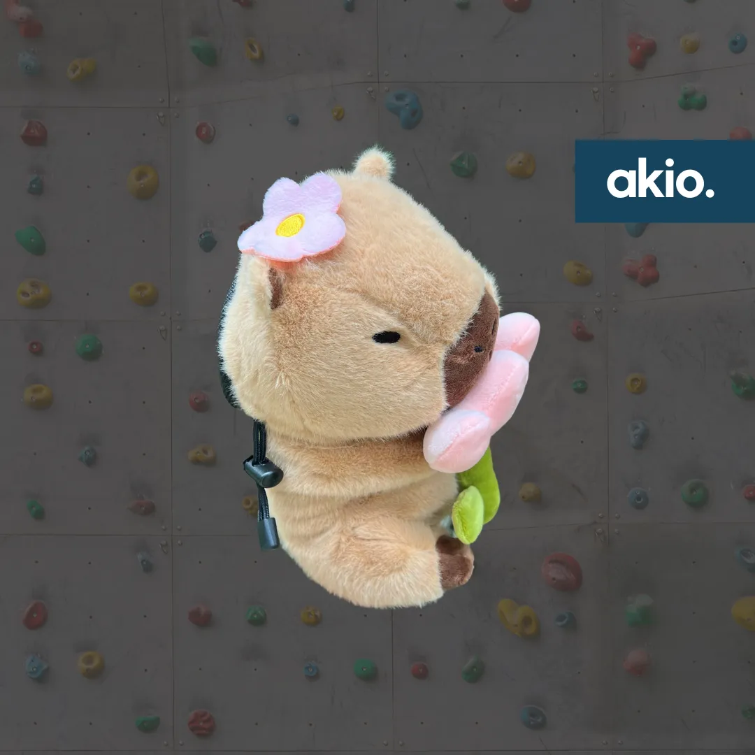 Capybara with Flower Chalk Bag