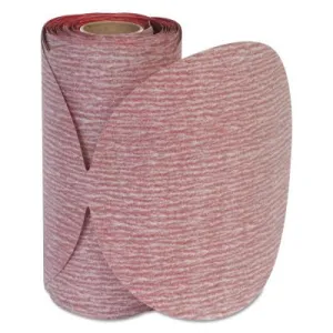 Carborundum Premier Red Aluminum Oxide Dri-Lube Paper Discs, 6 in Dia., P80 Grit, 05539518173