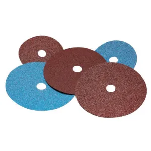 Carborundum Premier Red Zirconia Alumina Resin Fiber Discs, 5 in Dia., 50 Grit, 05539562968