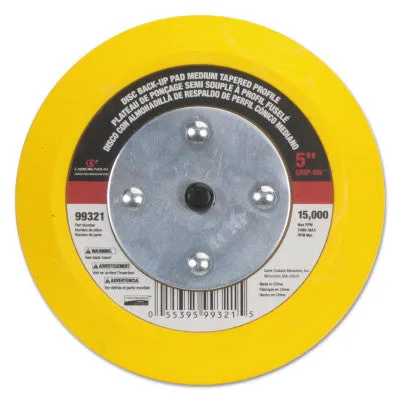 Carborundum Tapered - Medium 5" Grip-on Back-up Pad 15000, 05539599321