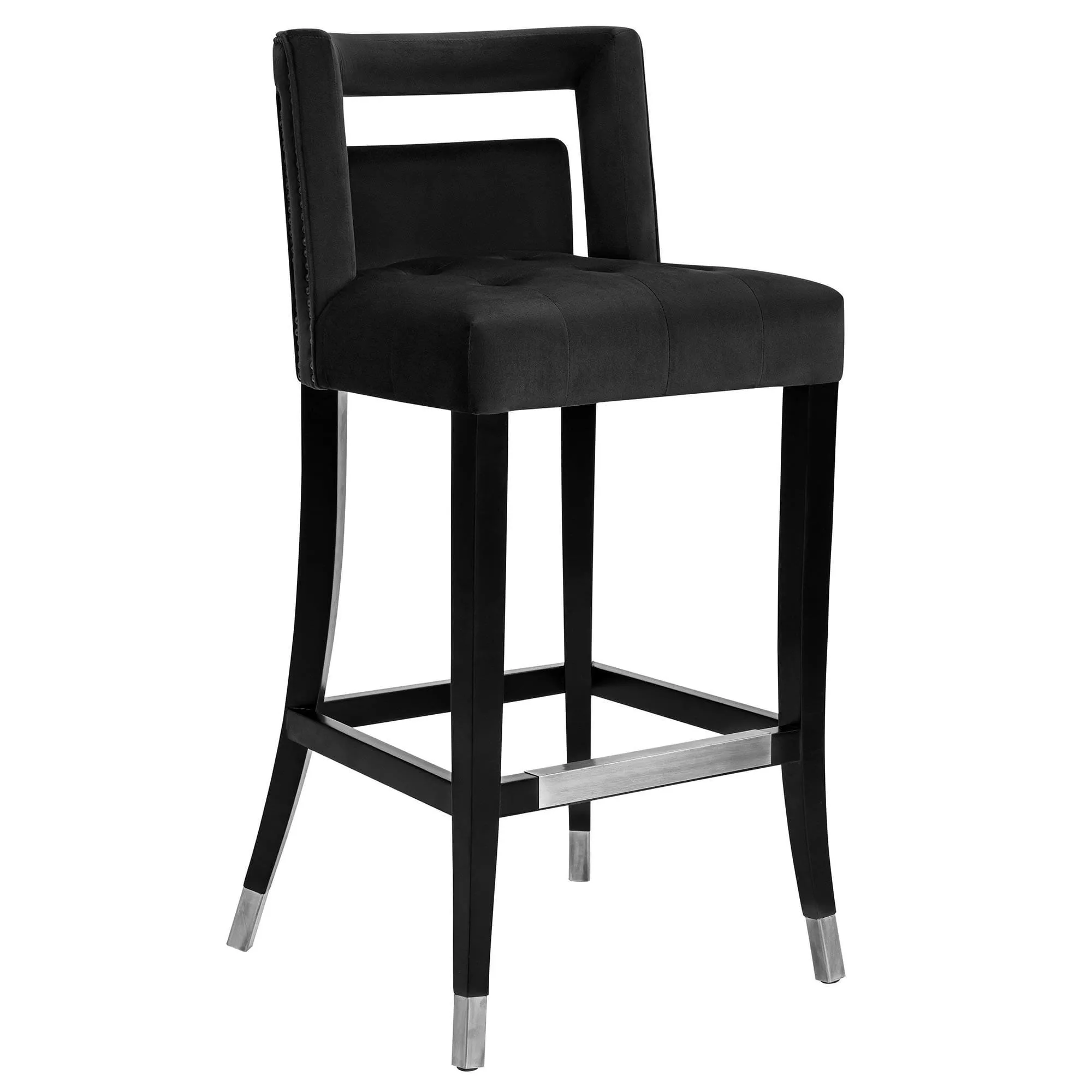 Chase Velvet Bar and Counter Stool
