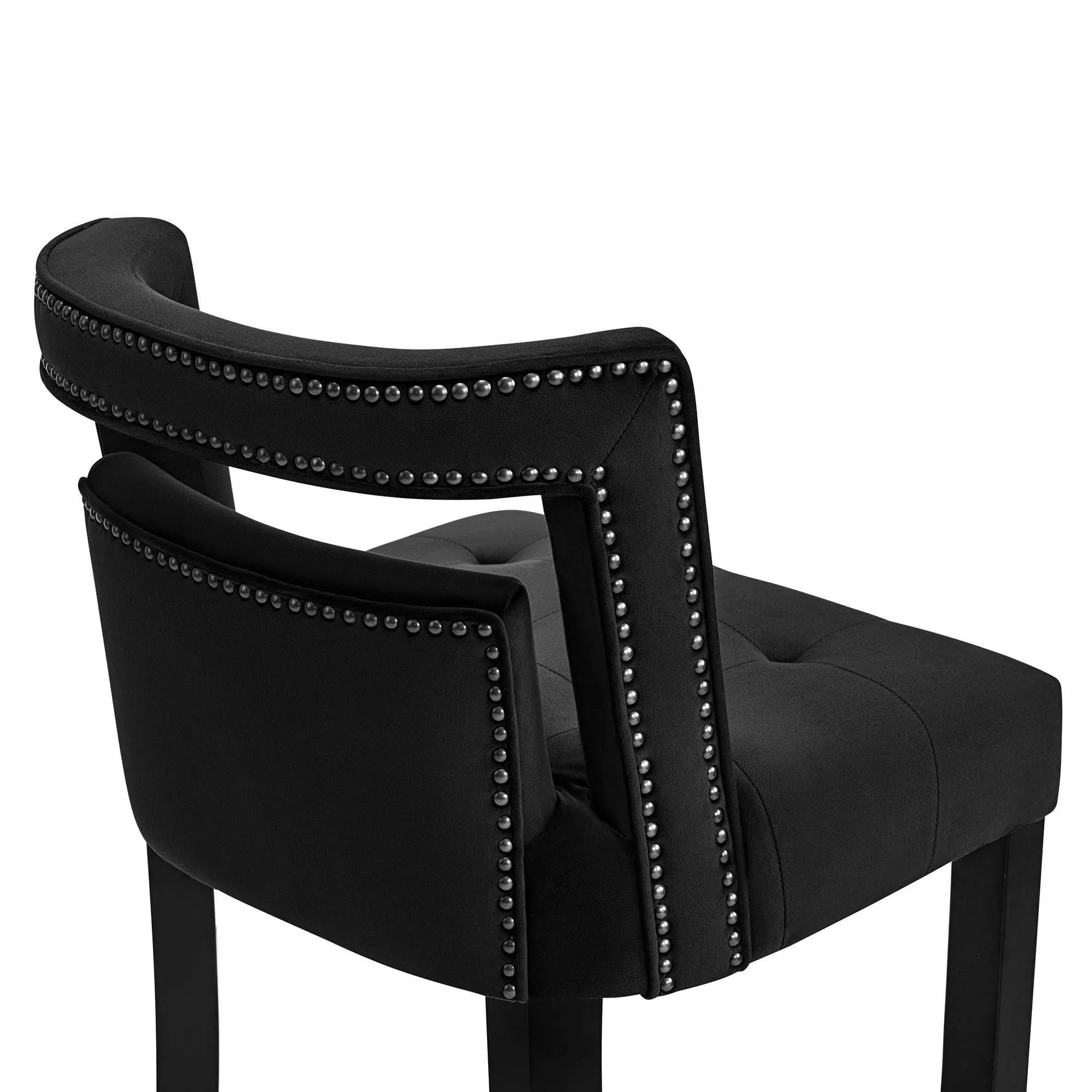 Chase Velvet Bar and Counter Stool