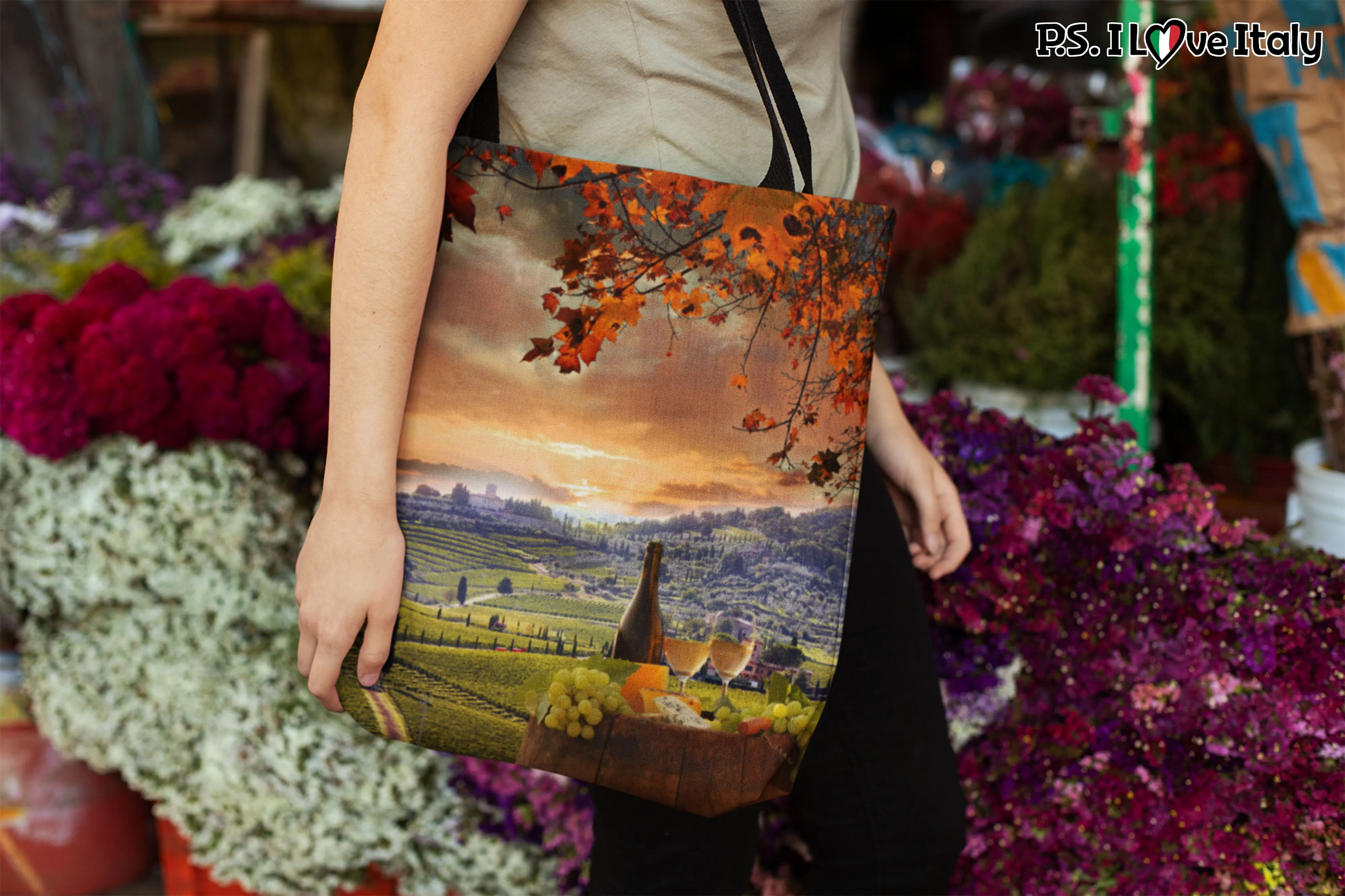 Chianti Tuscany Tote Bag