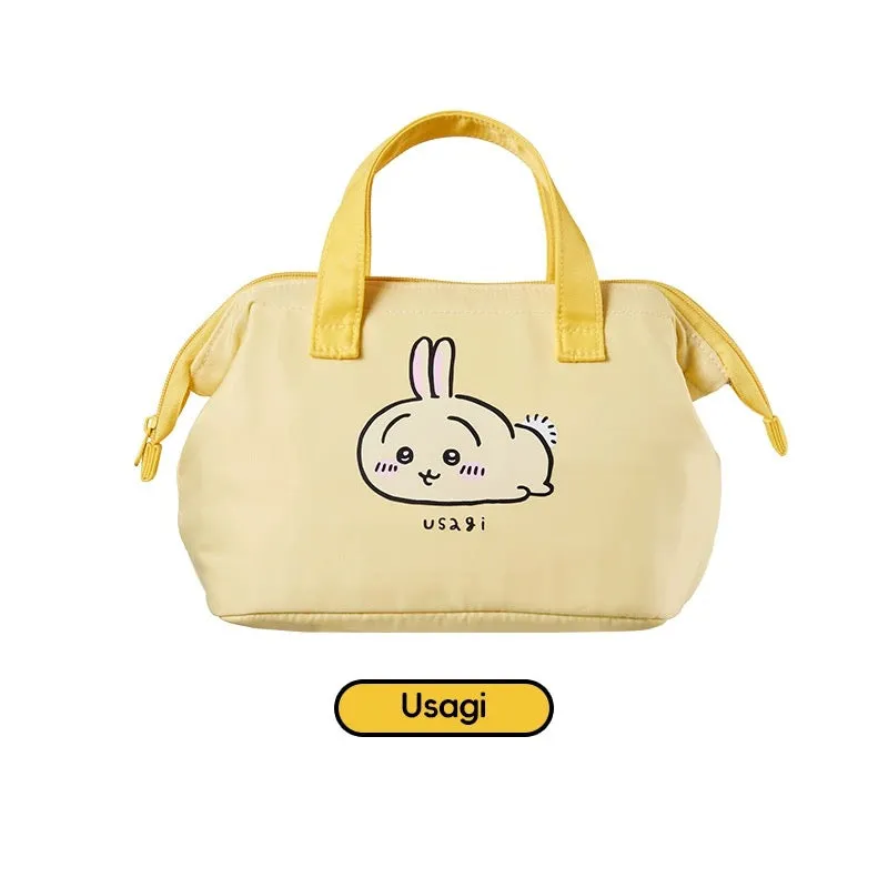 ChiiKawa X Miniso | ChiiKawa Hachiware Usagi Lunch Bag - Kawaii items Room Decoration