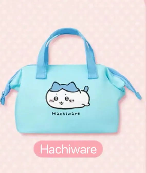ChiiKawa X Miniso | ChiiKawa Hachiware Usagi Lunch Bag - Kawaii items Room Decoration