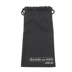 Cotton Drawstring Long Pouch-Mini(CB-26)