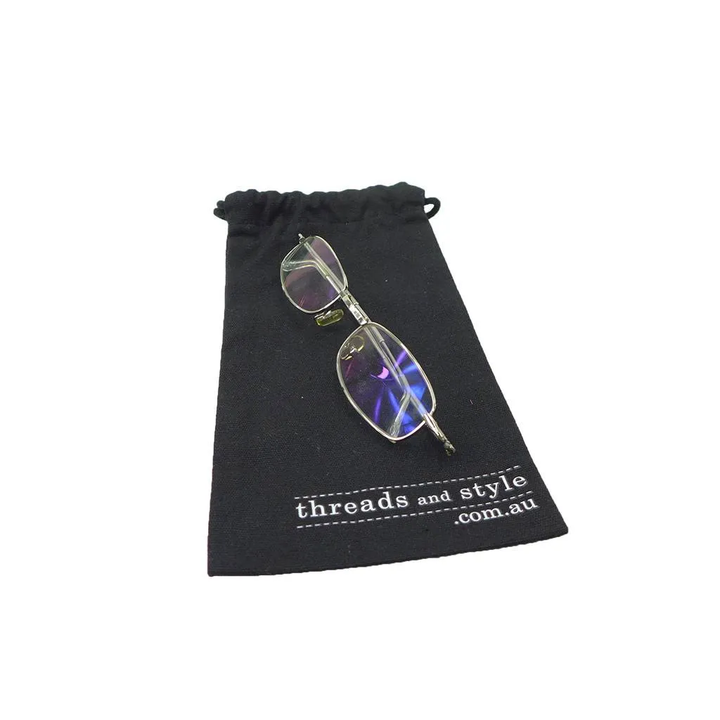 Cotton Drawstring Long Pouch-Mini(CB-26)