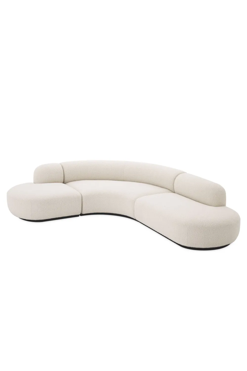 Cream Boucle Modular Sofa | Eichholtz Bjorn